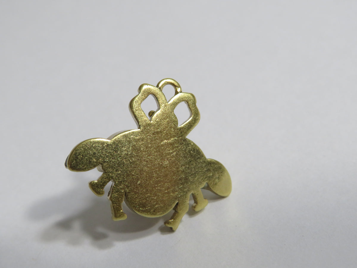 Beautiful Gucci Honey Bee Double G Charm Upcycled!
