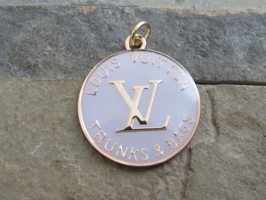 Louis Vuitton Trunks And Bags Lt. Purple And Gold Handbag Charm!