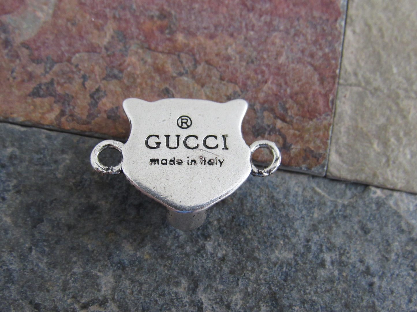 Gucci Tiger Sterling Double Sided Charm!