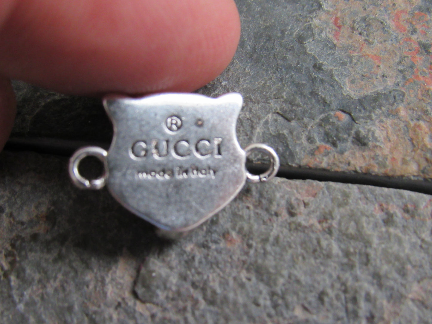 Gucci Tiger Sterling Double Sided Charm!