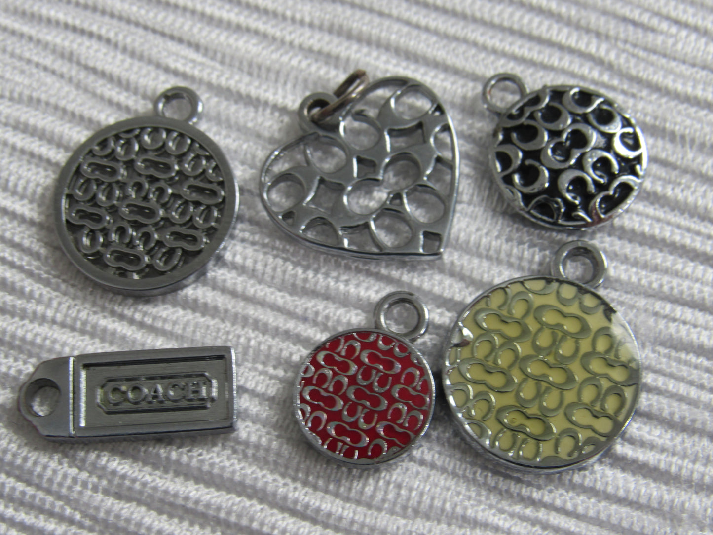 Coach Bundle Of 6 Necklace Charms!