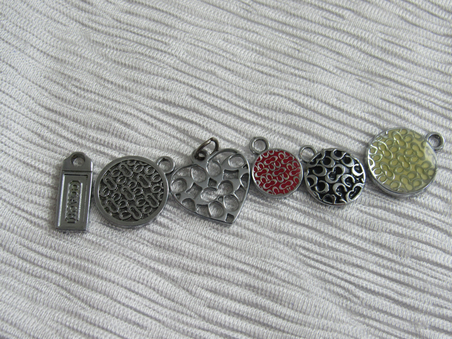 Coach Bundle Of 6 Necklace Charms!