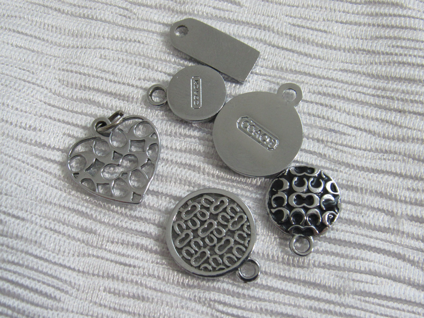 Coach Bundle Of 6 Necklace Charms!