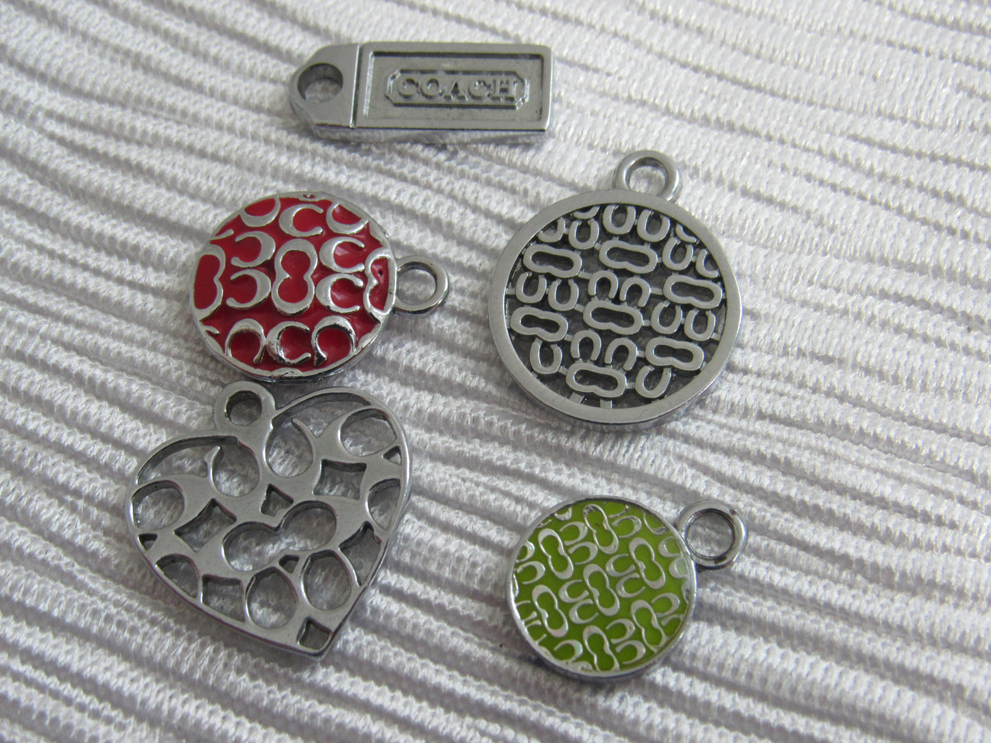 Coach Bundle Lot of 5 Necklace Charms!