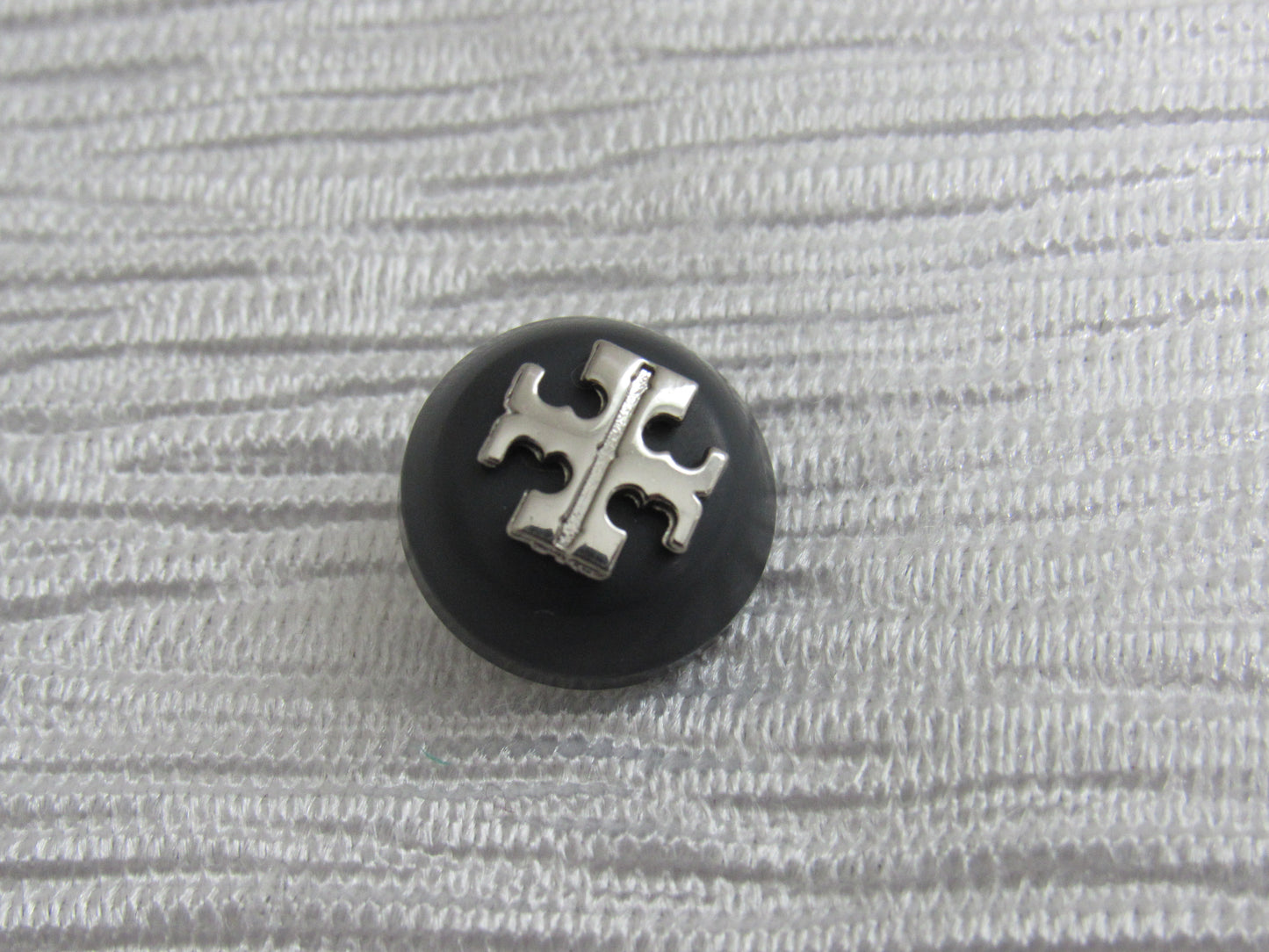 Tory Burch Gray Dome Button 13mm