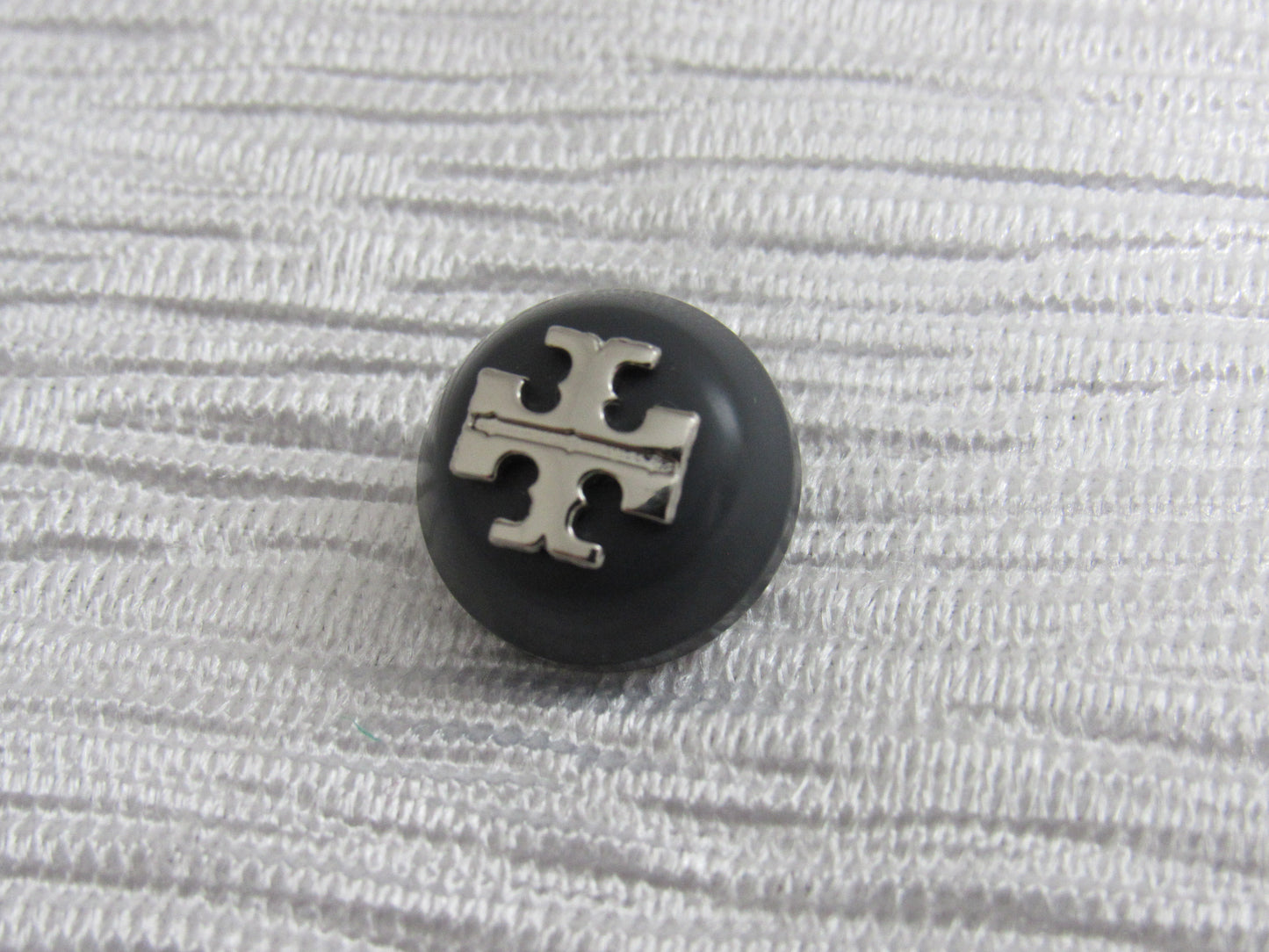 Tory Burch Gray Dome Button 13mm