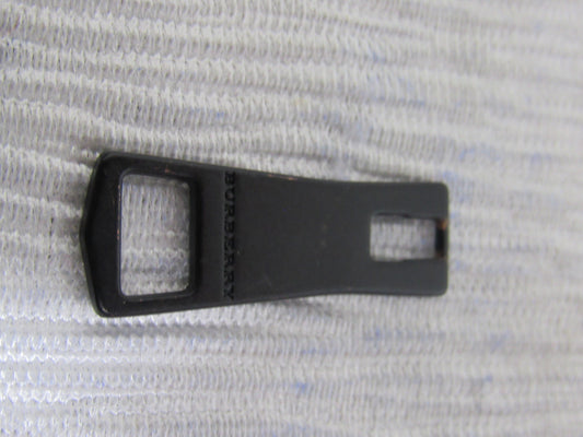 Upcycled Burberry Black Metal Zipper Replacement!