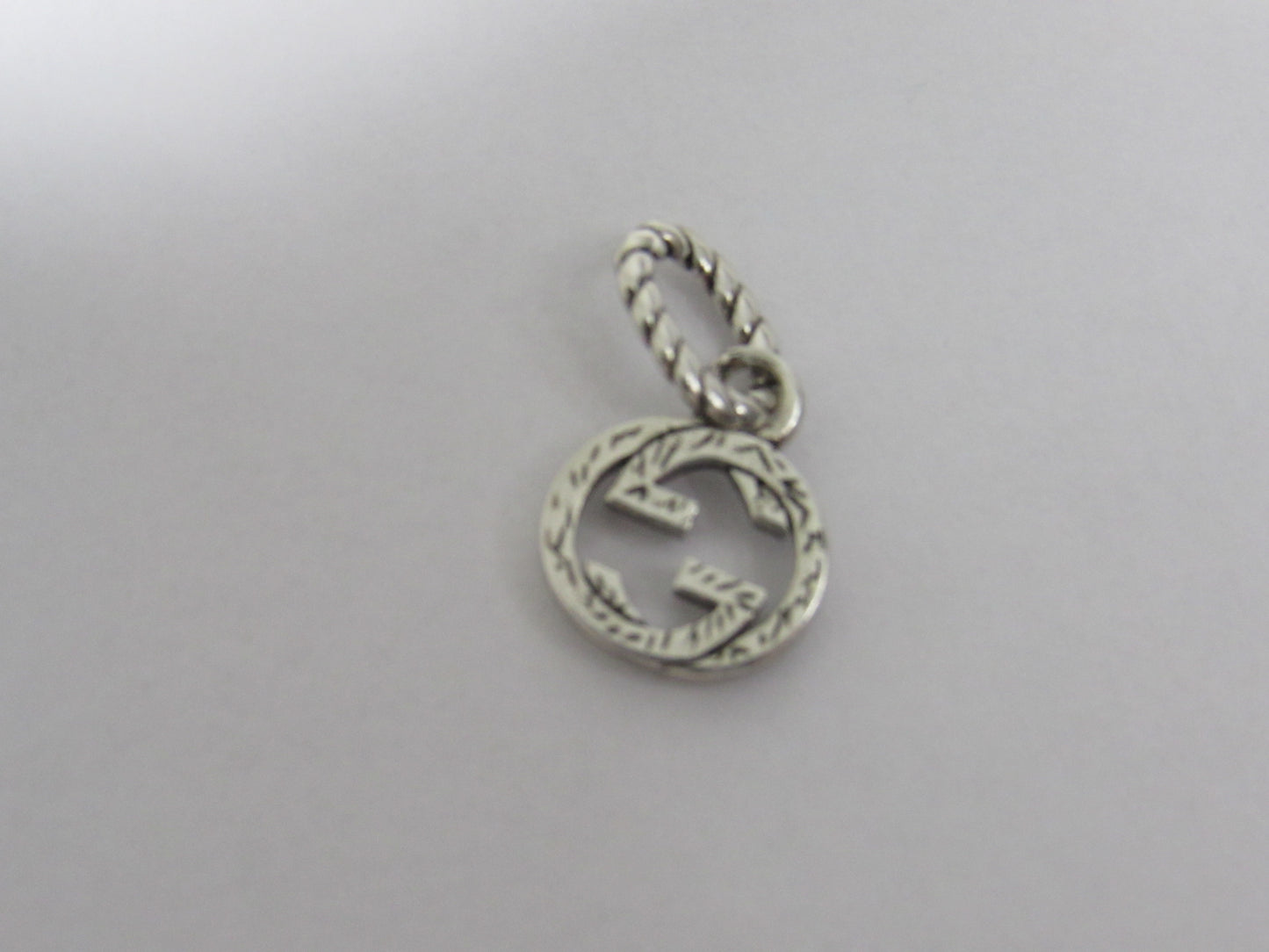 Gucci Silver Pendant Charm Upcycled Unmarked!