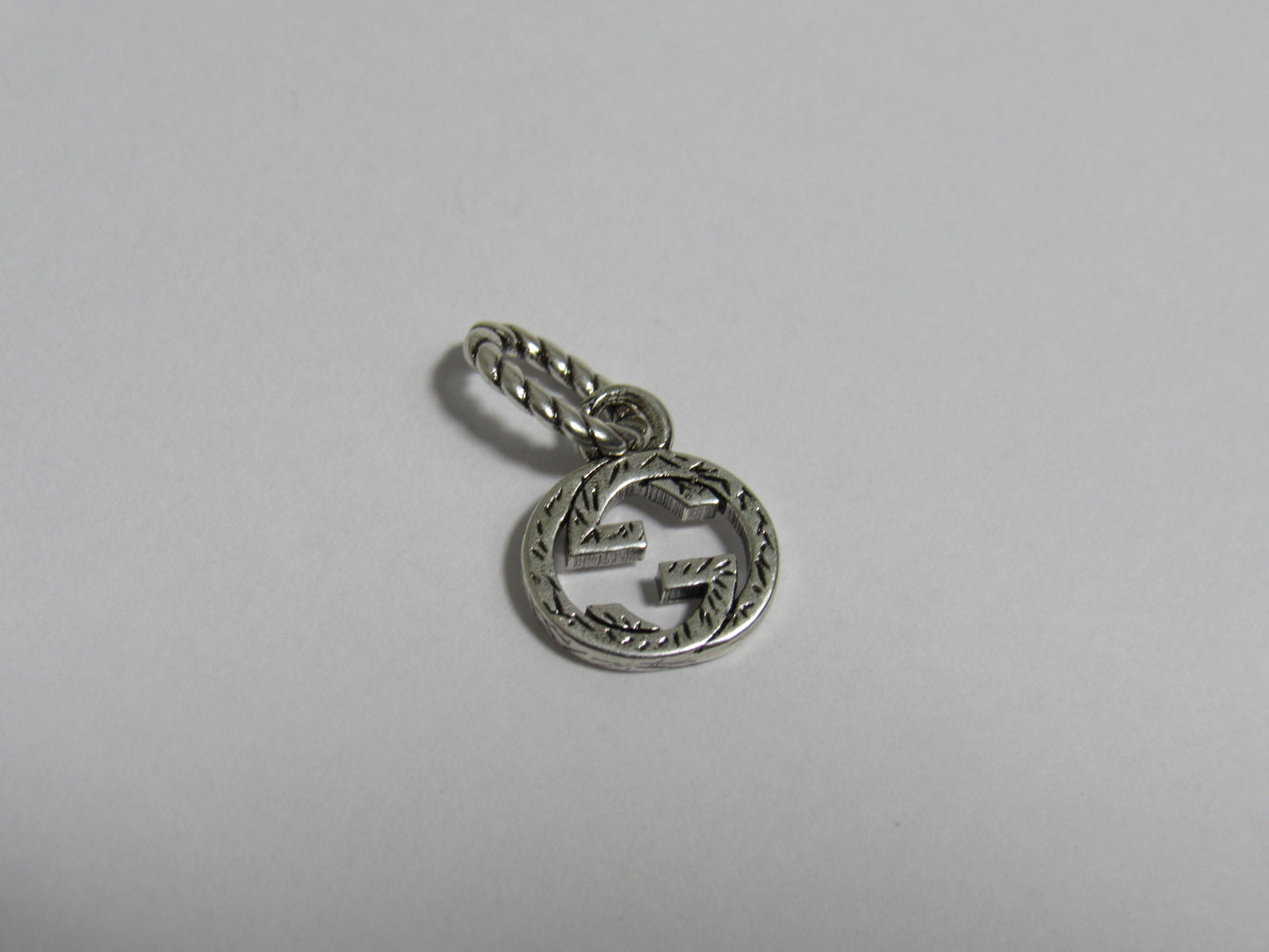 Gucci Silver Pendant Charm Upcycled Unmarked!