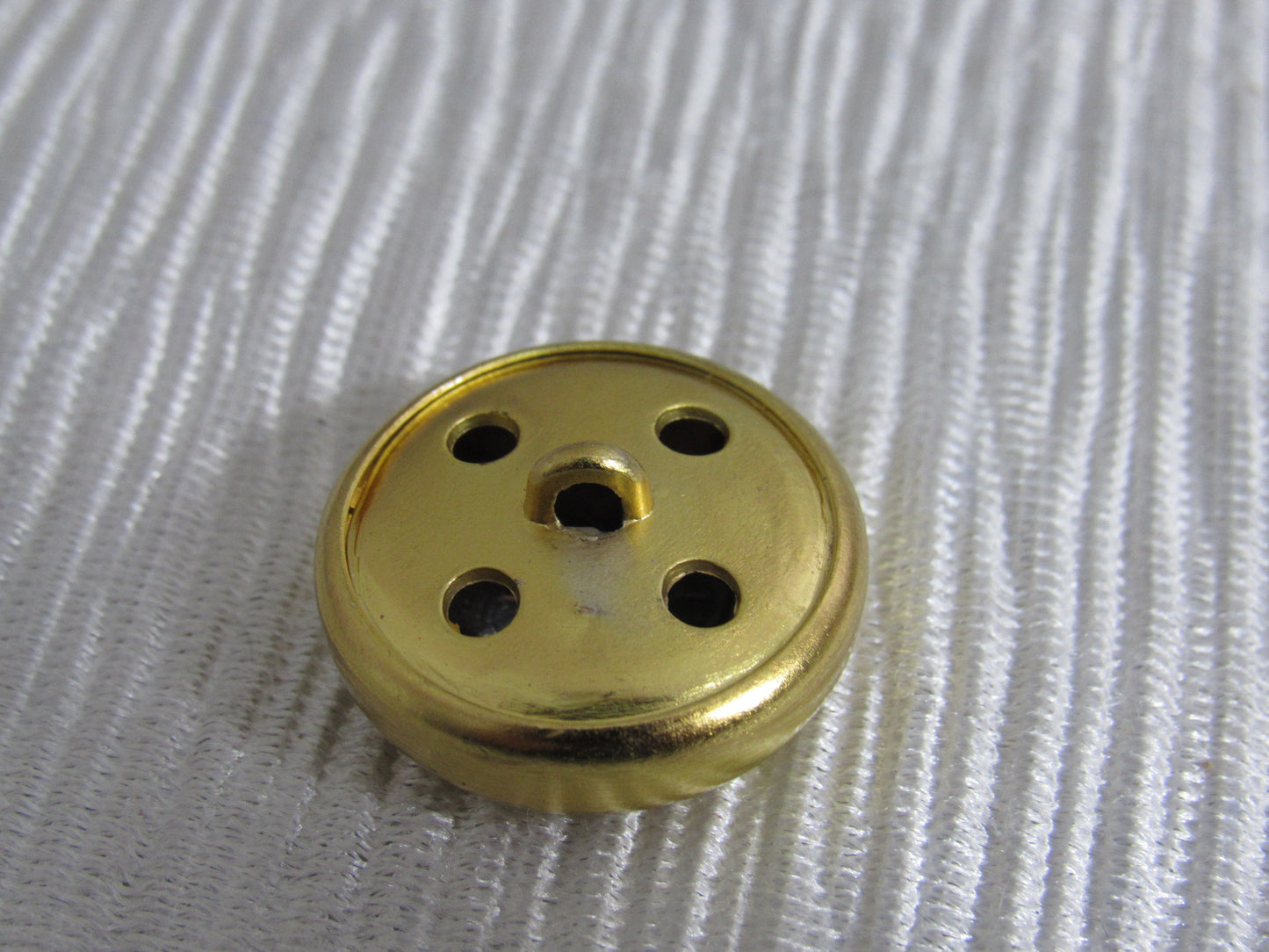 Prada Gold Embossed Oval Button 22MM