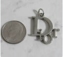 Dior Retro Silver Zipper Pull Handbag Or Wallet Charm!